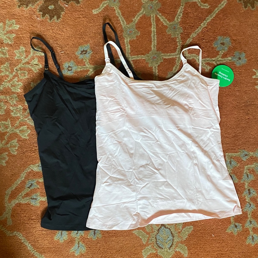 NWT Pact Nursing Tank Tops Size L